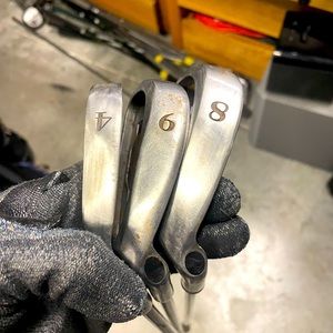 Golf clubs Big Brother 3 pc iron set 
Right Handed 
Used  condition